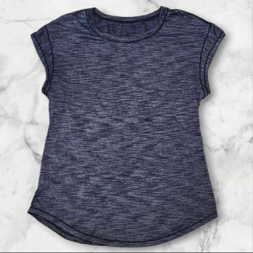 Lululemon Lost in Pace Size 6 Heathered Blue